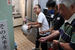 消火活動